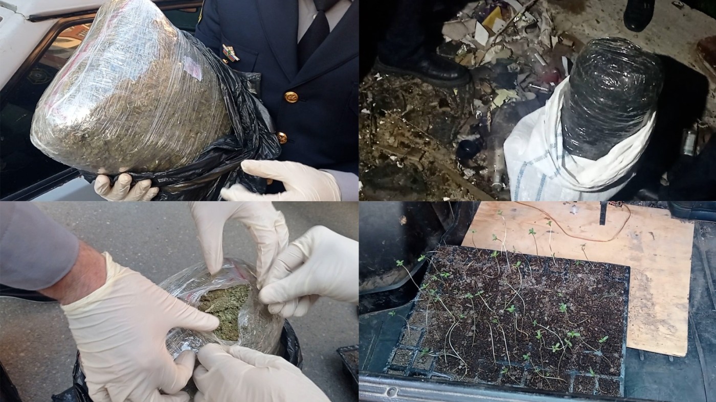 Bakıda narkokuryerlər saxlanıldı - VİDEO (FOTOLAR)